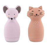 Jouets de bain aspergeur - Mrs. Cat & Mrs. Mouse - Trixie
