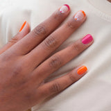 Kit Nail art vernis à ongles 2 en 1 - Flower power - Yaka