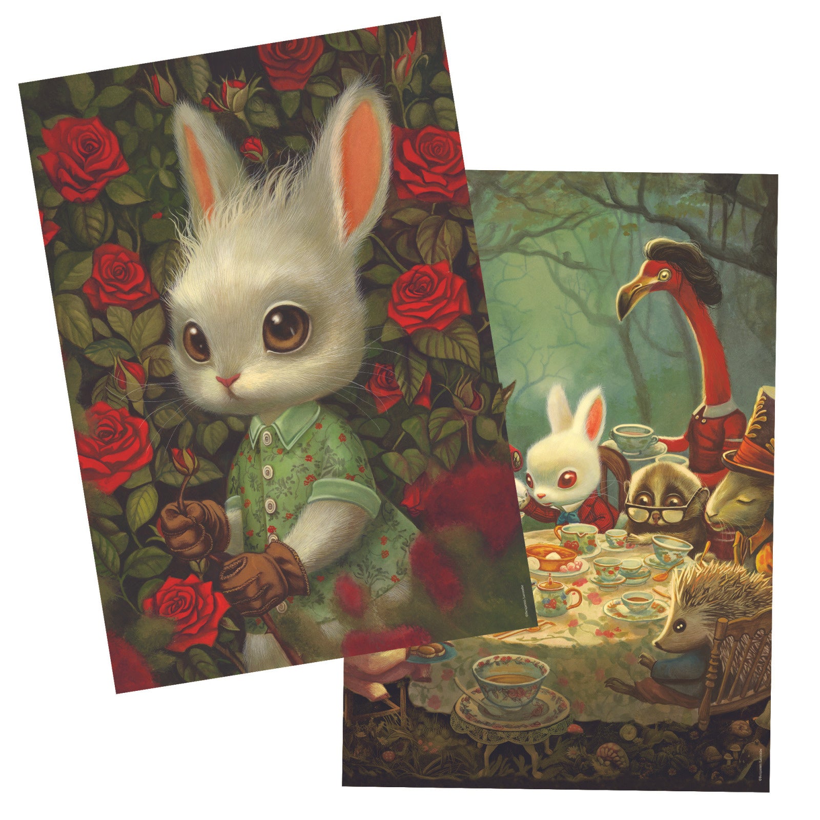 Maxi-puzzle Monsieur le Lapin Blanc - de l'École des Loisirs