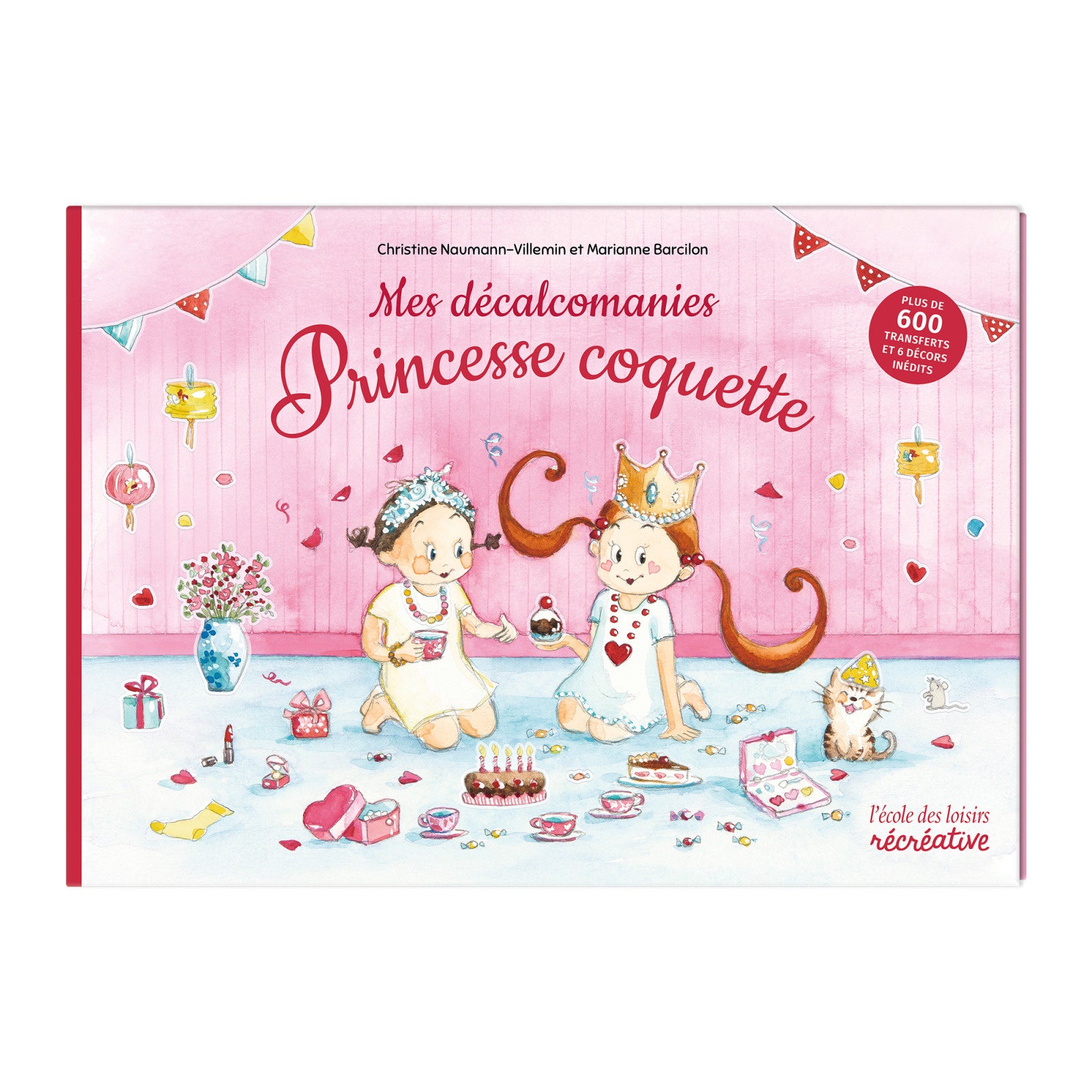 Mes décalcomanies Princesse coquette Ecole des loisirs