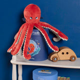 Poulpe Paulie rouge en boite - Moulin roty
