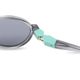 Lunettes de soleil Pop - Noir & Bleu Lagon - Ki et La