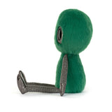 Peluche alien vert - Zyllan Alien - Jellycat