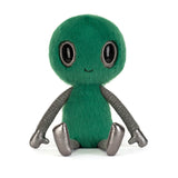 Peluche alien vert - Zyllan Alien - Jellycat