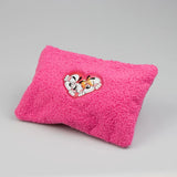 Pochette peluche rose - Diddl