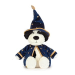 Peluche Chiot magicien Rufferty - Rufferty Puppy 'Wizard' - Jellycat — vue de face