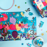 Puzzle 100 pièces - Les Comètes Filantes - Moulin Roty