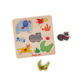 Puzzle encastrable 5 animaux - Les Toupitis - Moulin Roty