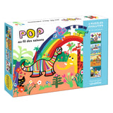 Puzzles évolutifs Pop au fil des saisons - École des Loisirs