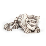 Grande peluche tigre blanc - Sacha Snow Tiger - Jellycat