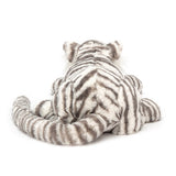 Grande peluche tigre blanc - Sacha Snow Tiger - Jellycat