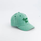 Casquette Amour Fou (Denim vert) - Chamaye