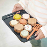 Dinette en bois - Plateau de biscuits - Mamie Soleil - Janod
