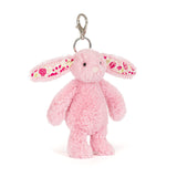 Bag charm Lapin Rose - Blushkin Blossom Bunny Bag Charm - Jellycat
