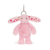 Bag charm Lapin Rose - Blushkin Blossom Bunny Bag Charm - Jellycat