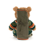 Peluche Bartholomew en tenue de campeur - Bartholomew Bear Hiking Outfit - Jellycat