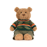 Peluche Bartholomew en tenue de campeur - Bartholomew Bear Hiking Outfit - Jellycat