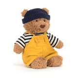 Peluche Ours Bartholomew en marinière - Bartholomew Bear Seafarer Outfit - Jellycat