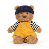 Peluche Ours Bartholomew en marinière - Bartholomew Bear Seafarer Outfit - Jellycat