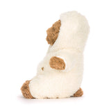 Peluche ours Bartholomew - Tenue Combinaison tout en un - Jellycat