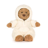 Peluche ours Bartholomew - Tenue Combinaison tout en un - Jellycat