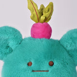 Peluche Billie Radish bleu océan 40 cm - MIAM ! - Doudou et Compagnie