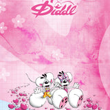 Diddl - Bloc parfumé A6 Diddl & Diddlina Rose