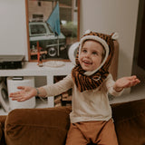 Bonnet bébé réversible - Teddy Tigre - Rien que des bêtises