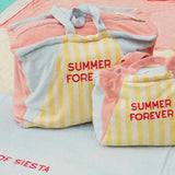Grand cabas Summer Forever - Eponge Rose - Chamaye