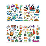 Cahier de stickers et décors - Aventuriers - Janod