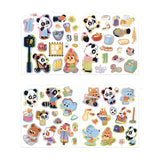 Cahier de stickers et décors - Ma journée - Janod