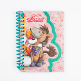 Diddl - Carnet forme A6 Rose Diddlina