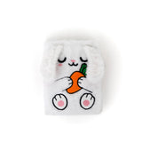 Carnet peluche A6 - Lapin - Mr Wonderful