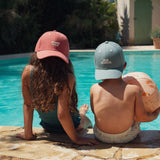 Casquette Old School bleue - Chamaye