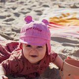 Chapeau soleil bébé Petit coeur - Chamaye