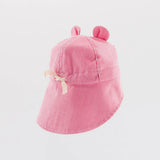 Chapeau soleil bébé Petit coeur - Chamaye