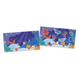 Pochette de stickers épais repositionnables - La mer - Janod