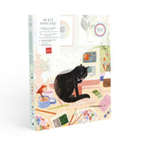 Coffret peinture au numéro - La pause du chat - La petite épicerie