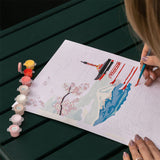 Coffret peinture au numéro - Mont Fuji - La petite épicerie