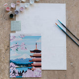 Coffret peinture au numéro - Mont Fuji - La petite épicerie