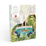 Coffret peinture au numéro - Tiger relaxing in my pool - La petite épicerie