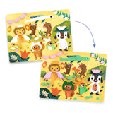 Collage de stickers en mousse - Fêtes scintillantes - Djeco