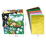 Collage de stickers en mousse - Fêtes scintillantes - Djeco