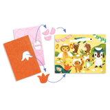 Collage de stickers en mousse - Fêtes scintillantes - Djeco