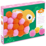 Collage de pompons - Animaux - Djeco