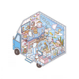 Cosy Stickers - Tiny Trucks - Janod