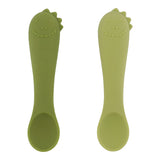 Premières cuillères pour bébé (Pack de 2) - Mr Dino - Trixie