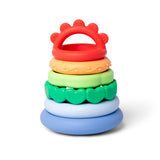 Empilable en silicone Arc en ciel - Little L