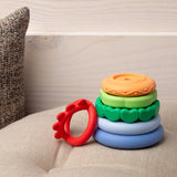 Empilable en silicone Arc en ciel - Little L
