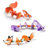 Enfilage fil chenille - Animaux mignons - Djeco